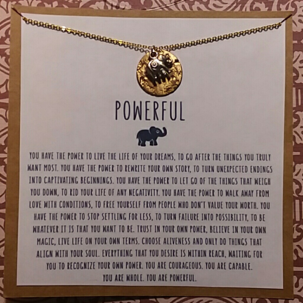 Elephant-Powerful Necklace